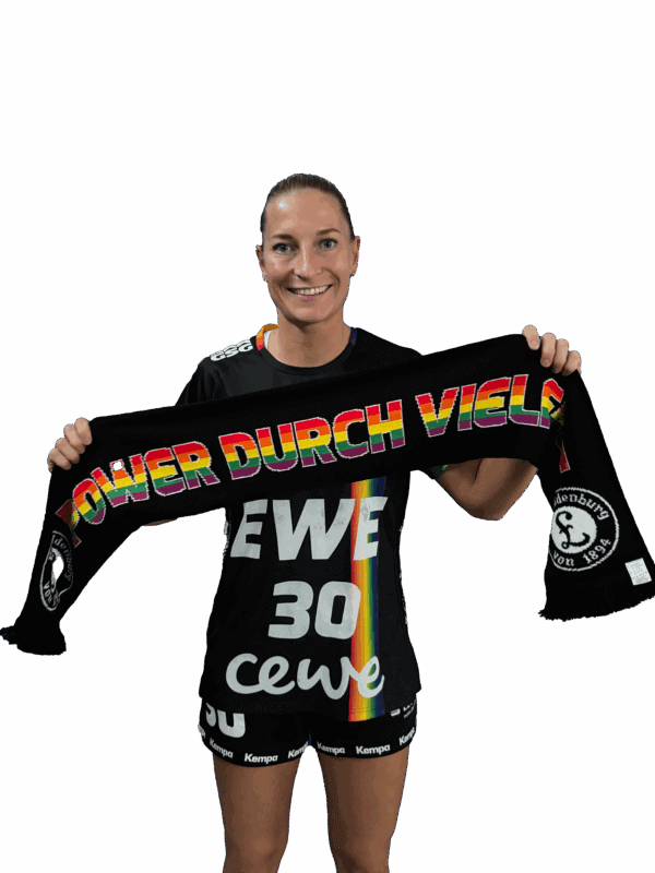 Regenbogenschal
